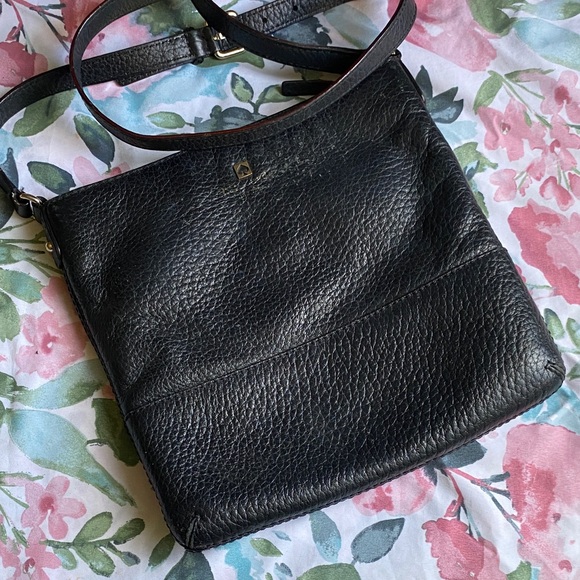 LAST CHANCE BAG‼️ Kate Spade Black Pebbled Leather Crossbody Bag - Picture 1 of 11